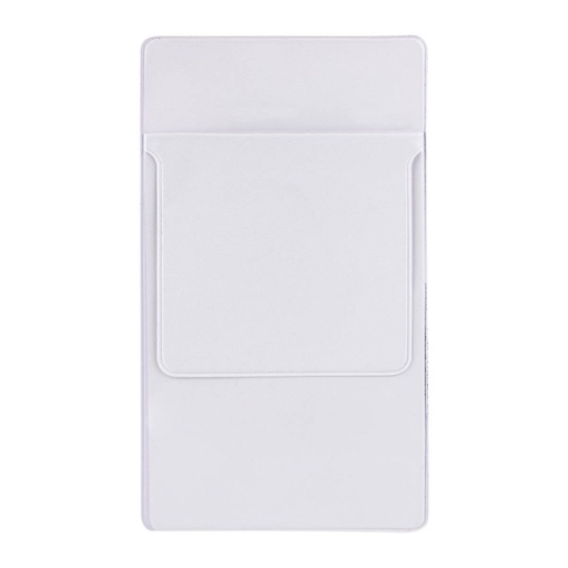 [BT-SAL-0018] Estuche promocional de plástico de 8 x 14.5 cm con compartimento para bolígrafo y tarjetas – BT-SAL-0018
