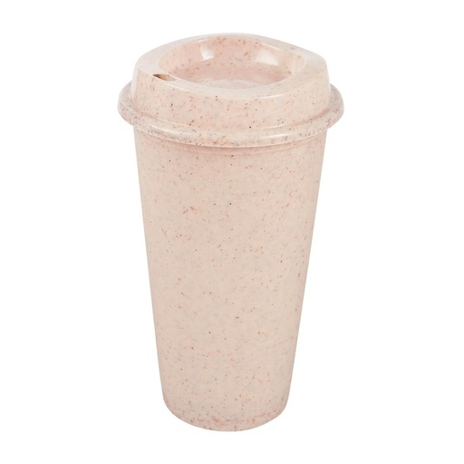 [BT-TEP-0007] Vaso promocional de plástico y fibra de agave 475 ml con tapa ranurada – BT-TEP-0007