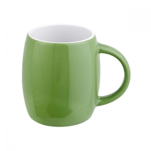 Taza promocional de cerámica 13 oz con interior blanco y exterior de color – BT-TAZ-0010