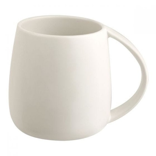 Taza promocional de porcelana 13 oz con interior blanco y terminado mate