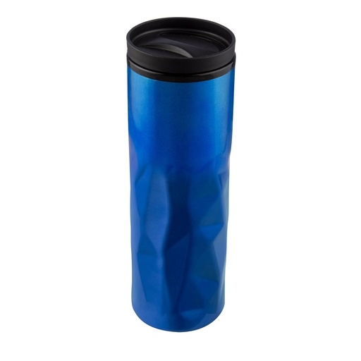 Termo promocional de acero inoxidable 450 ml con cuerpo prismático y válvula de seguridad – BT-TEM-0104